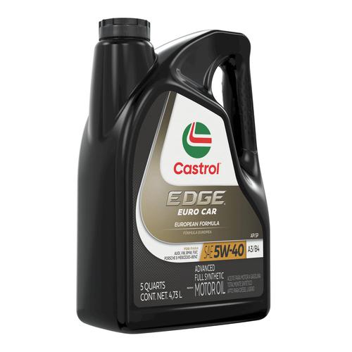 Castrol Edge Full Synthetic Motor Oil 5W-40 5 Quart SYN5405QT | O