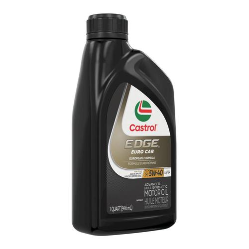 Castrol Edge Full Synthetic Motor Oil 5W-40 1 Quart EDGE540 | O