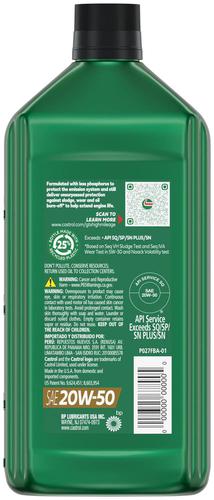 Aceite De Motor Castrol Gtx High Mileage 20w-50 Mezcla Sintética 5 7 Litros Venta Internacional Mkp 747462736 Aceite De Motor Castrol Gtx High Mileage 20w-50 Mezcla Sintética 5 7 Litros Venta Internacional Mkp 747462736