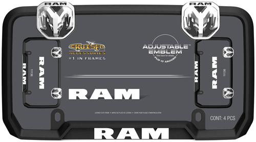 Cruiser Accessories Ram License Plate Frame 11136 | O'Reilly Auto