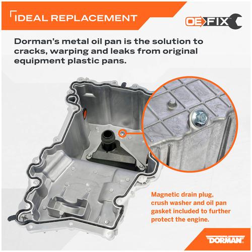 Dorman OE Solutions Oil Pan 264791 | O'Reilly Auto Parts