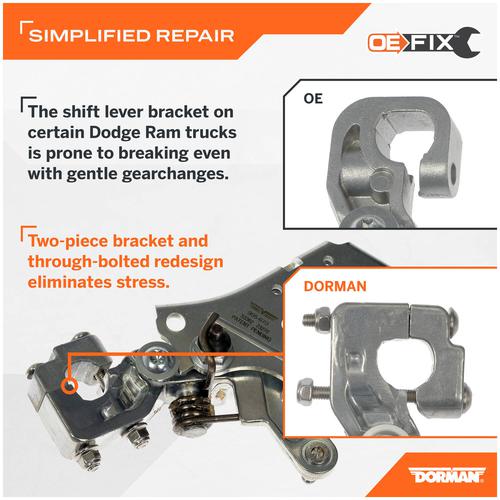 Dorman OE Solutions Transmission Gearshift Bracket 905670 | O