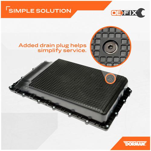 Dorman OE Solutions Transmission Oil Pan 265854 | O'Reilly Auto Parts