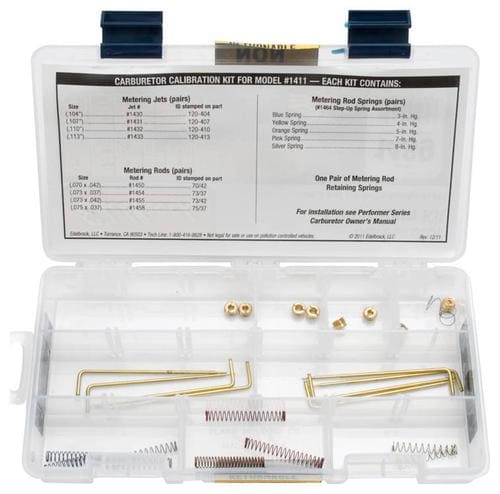 Edelbrock Performer Series Carburetor Calibration Kit 1489 | O