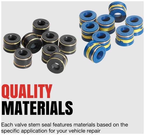専用2 Fel-Pro Rubber Valve Stem Oil Seal Set SS72823 | O'Reilly Auto Parts