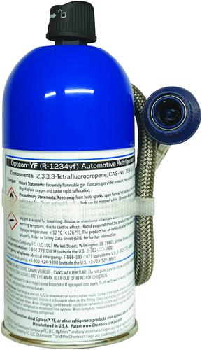 Chemours Opteon R1234yf Refrigerant With Hose 12 Ounce 1234YF12H