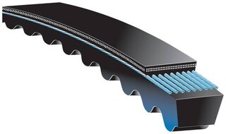 Cinghia Trapezoidale D&D PowerDrive 3V530/03 - 3/8 X 53 Pollici, 3 Bande