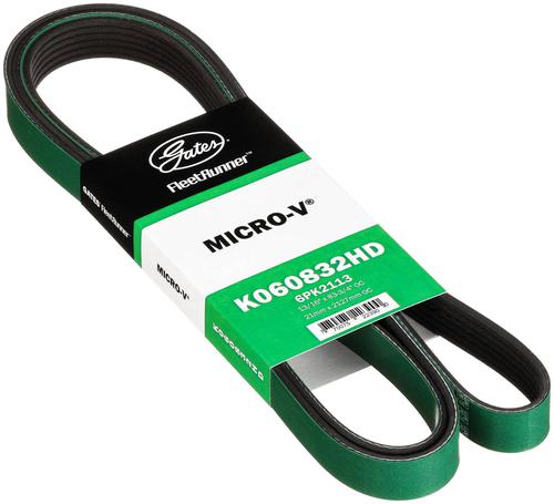 グローレF 6U MCH80S Gates FleetRunner Micro-V Serpentine Belt 6 Rib 83-11/16 Inch