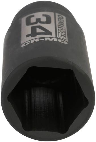 OEMTOOLS 1-5/16 Inch 34mm Axle Nut Socket 1/2 Inch Drive 6 Point