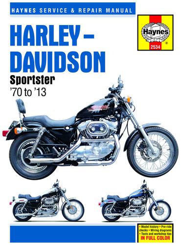 Haynes Motorcycle Manual; Harley-Davidson SportstersMotorcycle