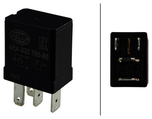 Hella 35 Amp 4 Terminal Multi-Purpose Relay 933766801 | O'Reilly