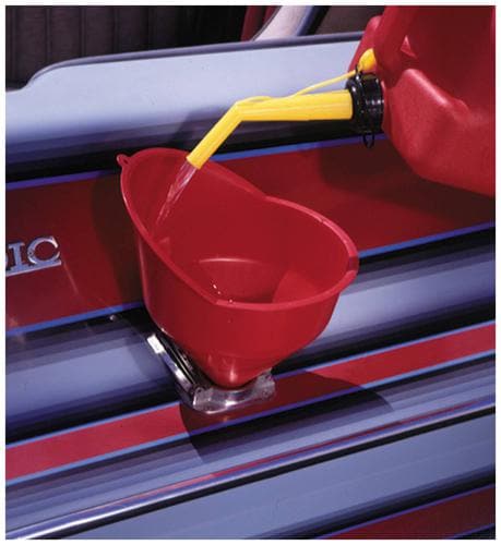 Hopkins FloTool Red Plastic Funnel 10705 | O'Reilly Auto Parts