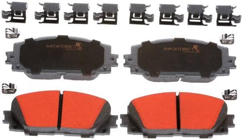 Import Direct Front Ceramic Brake Pads 1031184 | O'Reilly Auto Parts