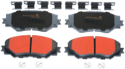 【roots 10点まとめ商品】 Import Direct Front Ceramic Brake Pads 1031210 | O'Reilly Auto Parts