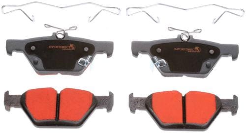 Import Direct Rear Ceramic Brake Pads 1031808 | O'Reilly Auto Parts