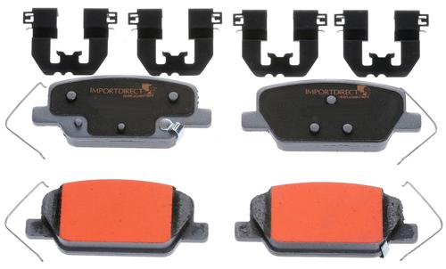 ROMANMADE THE NEGOTIATOR 激レアカラー　鮑インナープレー Import Direct Rear Ceramic Brake Pads 1032199 | O'Reilly Auto Parts