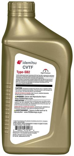 Idemitsu Lubricants Synthetic Transmission Fluid CVT 1 Quart SB2