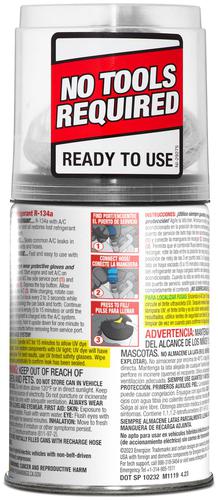 EZ Chill R134a Refrigerant 9.25 Ounce EZ007CA | O'Reilly Auto Parts