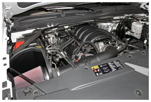 K&N 63 – 3516 Aircharger Kit, Rosso Auto, Lavabile e Riutilizzabile