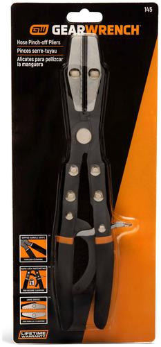 7mm Pinch Off Pliers With Tension Spring – C45 Steel Straight Jaw Locking Pliers For Copper Hose Clamping & Sealing (CT-201)