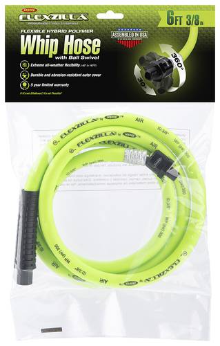 Legacy Manufacturing Flexzilla Whip Air Hose HFZ3806YW2B | O