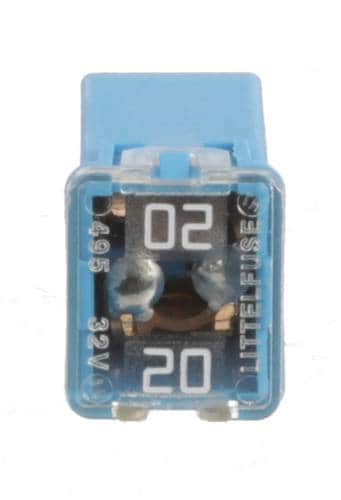 20 amp cigarette lighter fuse Dometic Fridge Plug With 15Amp corrosion resistance Bussmann Bp/atr-20-rp ATR Micro II