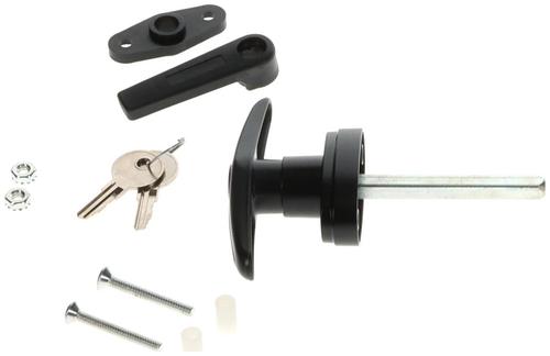 thumbnail image 2 of Early T-Handle Assembly With Upgraded Lock - Dixie Narco Replacement With Key Covers #1452 2 of 6