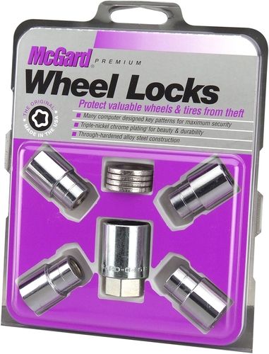 McGard 1/2-20 Inch 3/4, 13/16 Inch Hex Wheel Lock Set 21120 | O