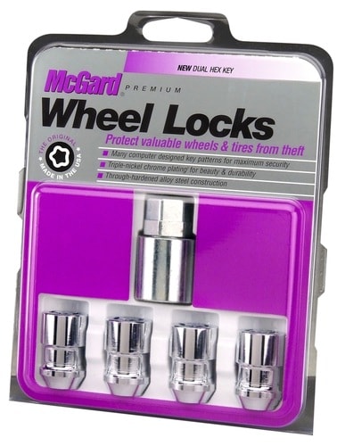 McGard 1/2-20 Inch Thread 3/4, 13/16 Inch Hex Wheel Lock 24130 | O