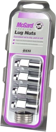 McGard 7/16-20 Inch Thread 13/16 Inch Hex Wheel Lug Nut Set 61001