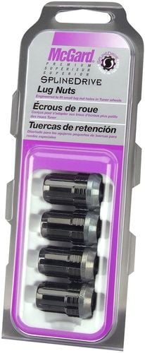 McGard M12-1.50 Thread 13/16 Inch Hex Wheel Lug Nut 65357BK | O