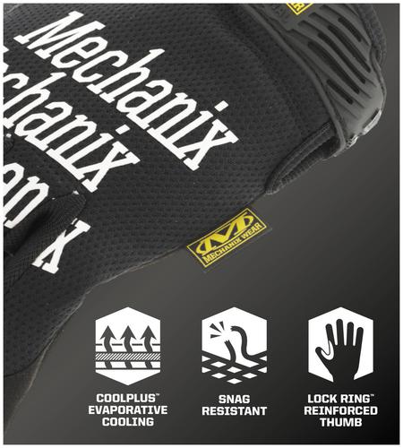 Mechanix Wear Original Small Black Work Gloves MG05008 | O'Reilly