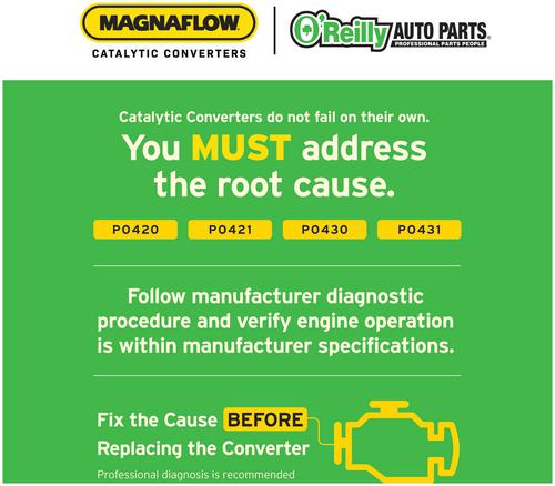 MagnaFlow OEM Grade Catalytic Converter 51354 | O'Reilly Auto Parts