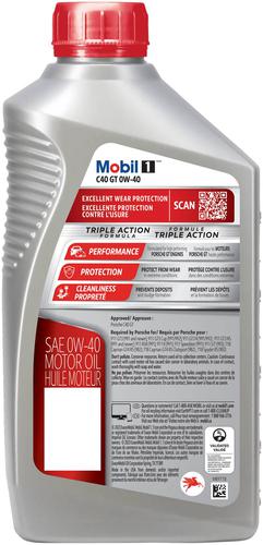 Mobil 1 Motor Oil 0W-40 1040GT | O'Reilly Auto Parts