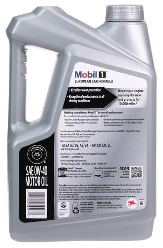 0-40⑤ Mobil1 0W-40 5L（モービル1） 【公式通販】