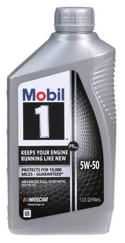 Mobil 1 Advanced Full Synthetic Motor Oil 5W-50 1 Quart 1550 | O