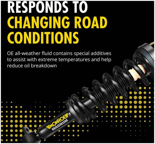 Monroe Magnum Loaded Assembly Strut And Coil Spring Assembly