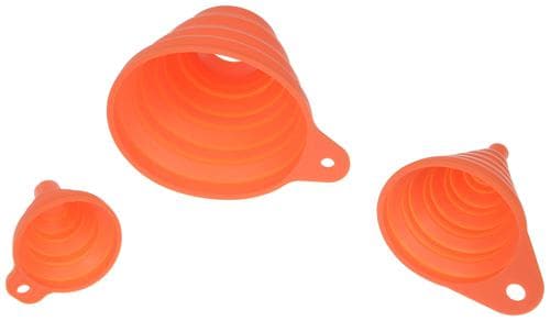 Dorman HELP! Orange Silicone Collapsible Funnels 49073 | O'Reilly
