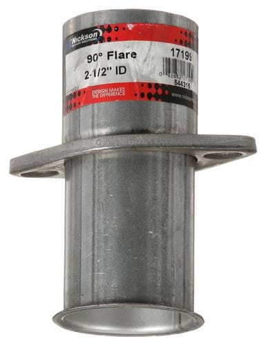 Nickson Exhaust Adapter; 2-1/2 Inch; 90 Degree Flat Flare 544315