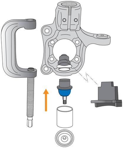 Precision Chassis Ball Joint K500287 | O'Reilly Auto Parts