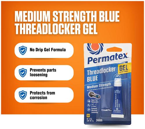 Permatex 5 Gram Blue Medium Thread Sealant 24005 | O'Reilly Auto Parts