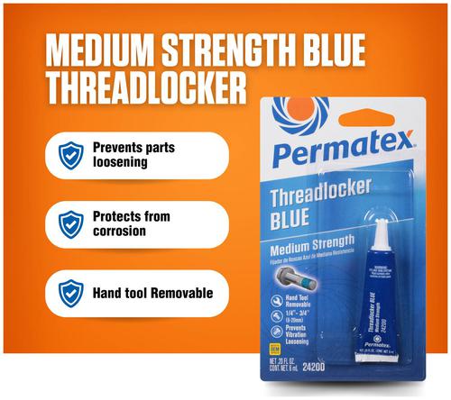 Permatex 6ml Blue Medium Thread Sealant 24200 | O'Reilly Auto Parts