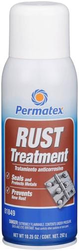 Rustlフィニッシュ Permatex 10.25 Ounce Clear Rust Treatment 81849 | O'Reilly Auto Parts
