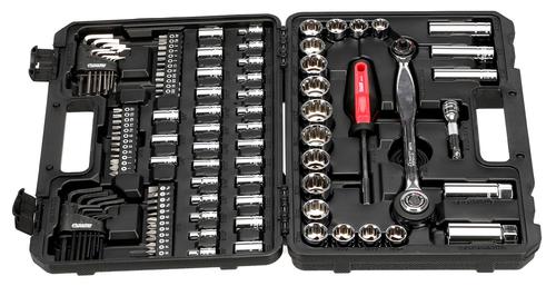 Power Torque 120 Piece 1/4, 3/8, 1/2 Inch Drive 6, 12 Point SAE