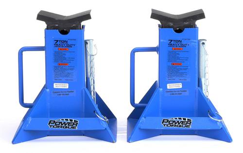 Power Torque Tools 7 Ton Jack Stands PT34722 | O'Reilly Auto Parts