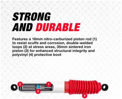 Rancho RS5000X Series Shock Absorber RS55286 | O'Reilly Auto Parts