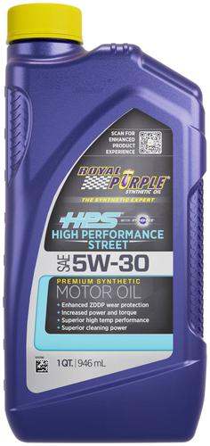  Purple ロイヤルパープル HPS 5W-30 1QT Royal Purple HPS Full Synthetic Motor Oil 5W-30 1 Quart HPS530 | O