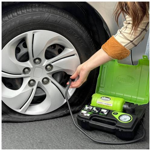 Kit Toppa Slime Gomma Per Riparazione Pneumatici Bici: Pronto Soccorso Verde Per La Tua Camera D'aria!