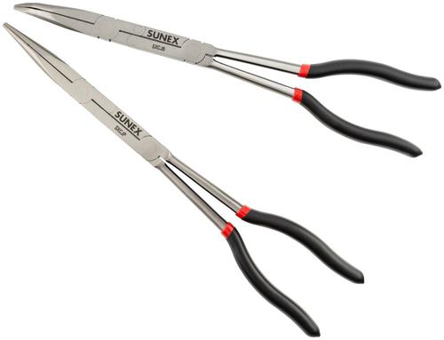 Sunex Tools 2 piece Long Reach Compound Joint Pliers Set SXCJPS