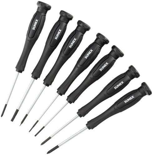 Sunex Tools 7 piece Precision Screwdriver Set SXPSD7 | O'Reilly